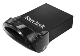 SanDisk Ultra Fit USB 3.1 Flash-Laufwerk 512 GB (Für Laptops, Spielkonsolen und Auto-Audiosysteme, Plug-and-Stay, 130 MB/s Lesen, SecureAcess Software) - 1