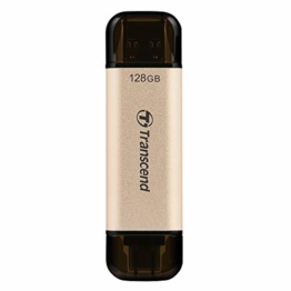 Transcend 128GB JetFlash 930C USB 3.2 Gen 1 Flash Drive TS128GJF930C, Rose Gold - 1