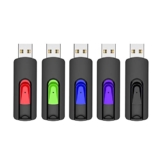 USB Stick 64GB 5er Pack, Vansuny USB Stick 64GB USB 2.0 Speicherstick 64GB Slide Einziehbare (64gb, 5 Stück) - 1